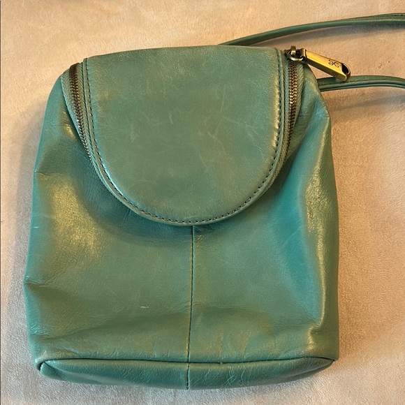 HOBO Black and Green Leather crossbody bags - Picture 2 of 9